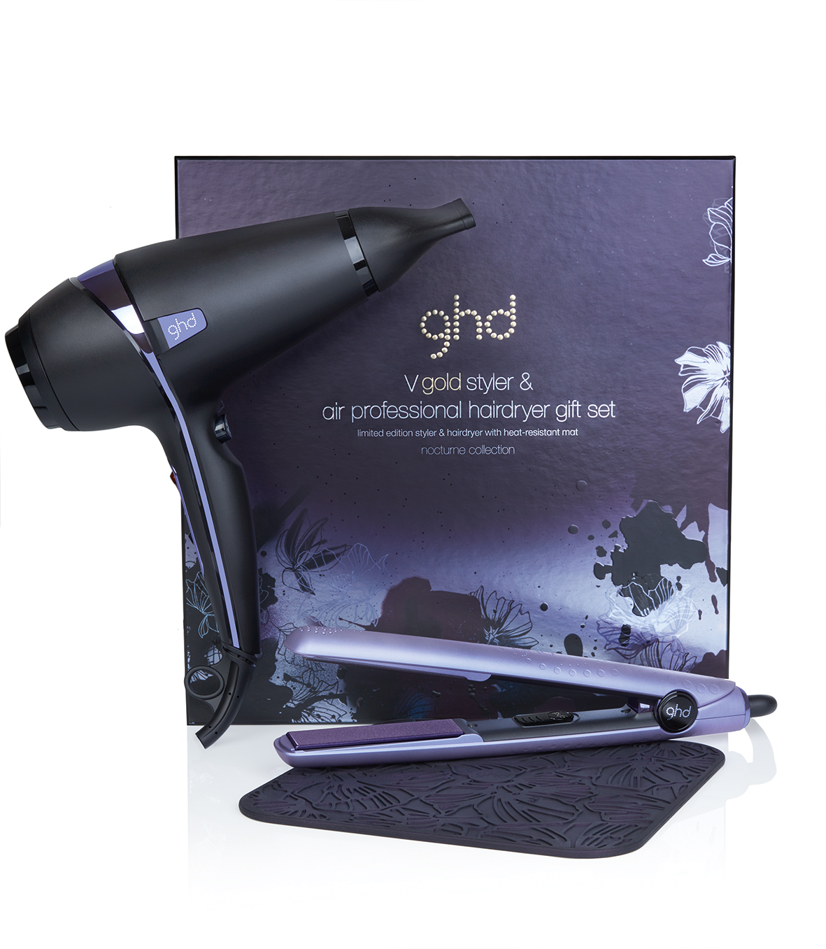5060034527145_ghd nocturne V®gold Styler & air®Haartrockner Geschenkset_mit Box (RGB)